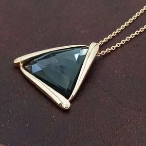 2/$40 Ladies Crystal Gold Necklace